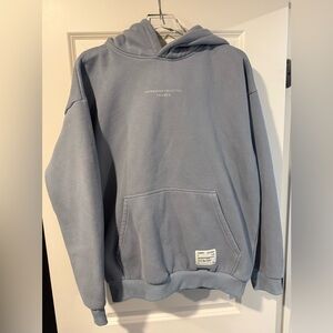 Comfrt Women's Blue Hoodie Affirmation Collection